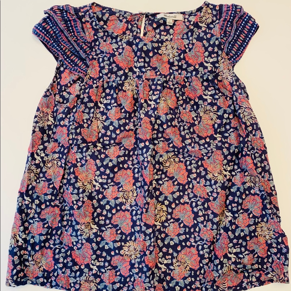 Madewell layla blouse